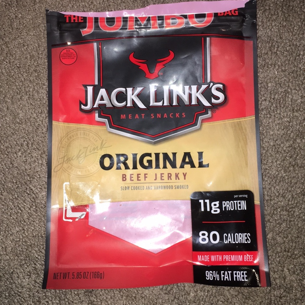 already ate bag of “ ORIGINAL BEEF JERKY ”